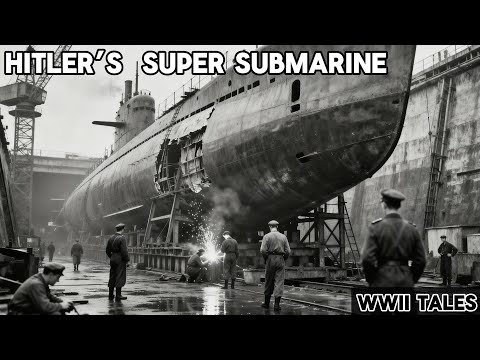 Hitler’s WWII Super Submarine — The U-Boat That Could Quietly Cross The World Without Surfacing.