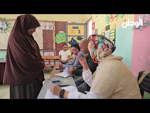 استمرار الإقبال علي لجان انتخابات مجلس النواب بمدينة العريش