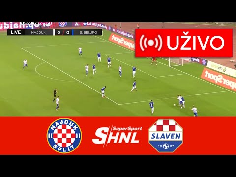 🔴[UŽIVO] HNK Hajduk Split protiv NK Slaven Belupo | 1. HNL 2026. | Utakmica UŽIVO danas!