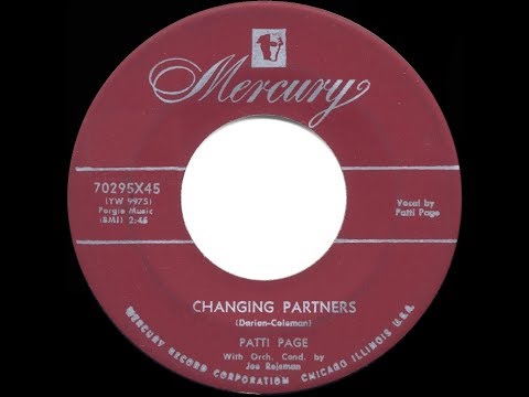 1954 HITS ARCHIVE: Changing Partners - Patti Page (her original version)