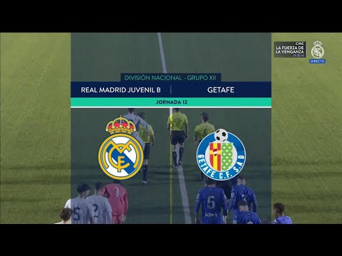 Real Madrid Juvenil B - Getafe (J12 - Nacional Juvenil) - RMTV