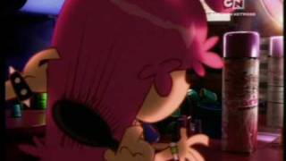 Hi Hi Puffy Ami Yumi Bumper - Yumi Brushes Ami&#39;s hair