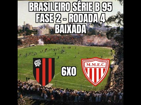 Brasileiro Série B 95 - 2ª Fase - 4ª Rodada - Atlético 6x0 Mogi Mirim