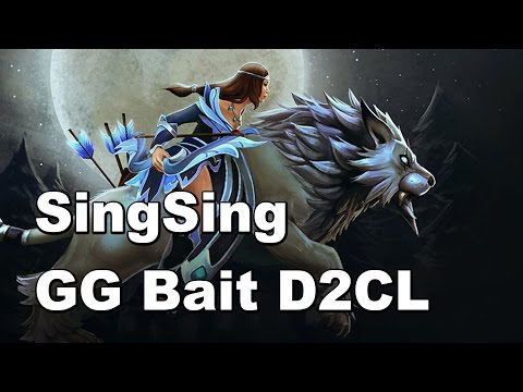 SingSing Mirana GG Bait D2CL Dota 2
