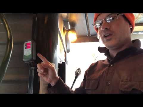 Making an outdoor wood boiler smart with a Wifi temperature controller.