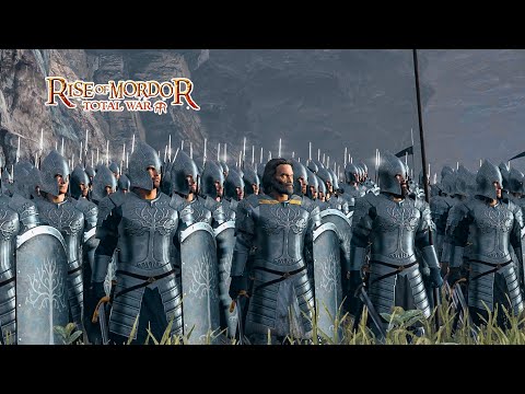 Rise Of Mordor - Gondor Army Defend Dunharrow From Easterling - Lord Of The Rings - Cinematic Battle