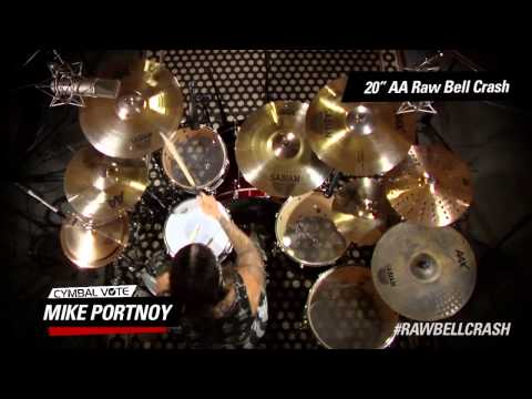 Cymbal Vote - Mike Portnoy - Demo - 20" AA Raw Bell Crash