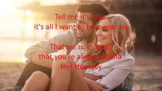 Westlife - Tell Me It&#39;s Love ( Lyrics )