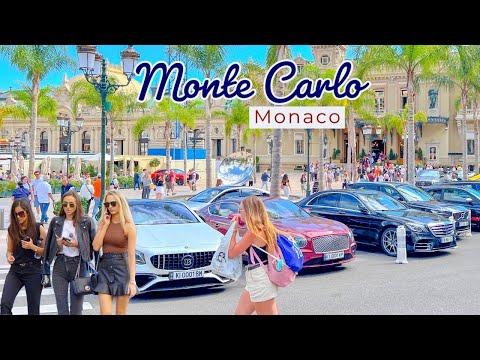 Monte Carlo, Monaco ???????? ???? - The Playground of the Rich and Famous - 4K 60fps HDR Walking Tour