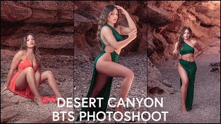 Desert Canyon Photoshoot with Off Camera Flash