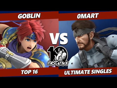 First Attack 2022  - Goblin (Roy) Vs. 0mart (Snake) Smash Ultimate Tournament
