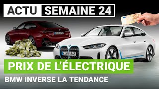 Avec BMW, l’électrique devient moins chère que le thermique !