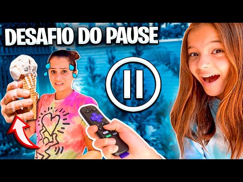 DESAFIO DO PAUSE O Sorvete tá Derretendo! (Pause Challenge!!)