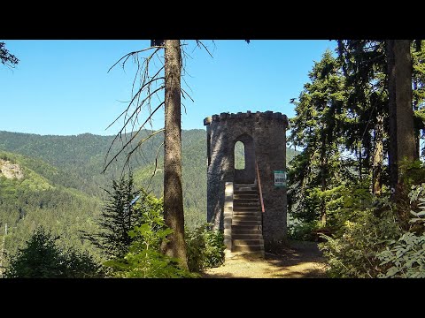 Hiking in Romania, Harghita Mountains: Baile Tusnad city - Bastionul Apor tower