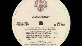 George Benson - Inside Love (So Personal) - Edit