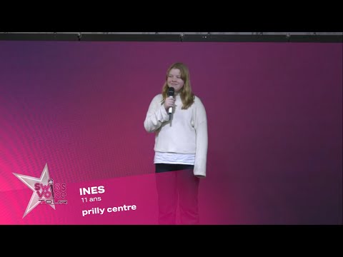 Inès 11 ans - Swiss Voice Tour 2023, Prilly Centre