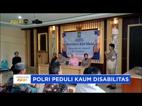 KAPOLRES KARANGANYAR LAKUKAN SILATURAHMI DAN HALALBIHALAL BERSAMA KELUARGA BESAR TUNARUNGU