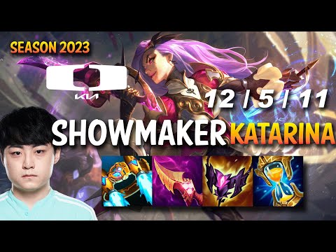DK Showmaker KATARINA vs AHRI Mid - KR Ranked