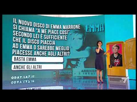 G'DAY con Geppi Cucciari 10/03/2011 - Il sondaggio non sondaggio