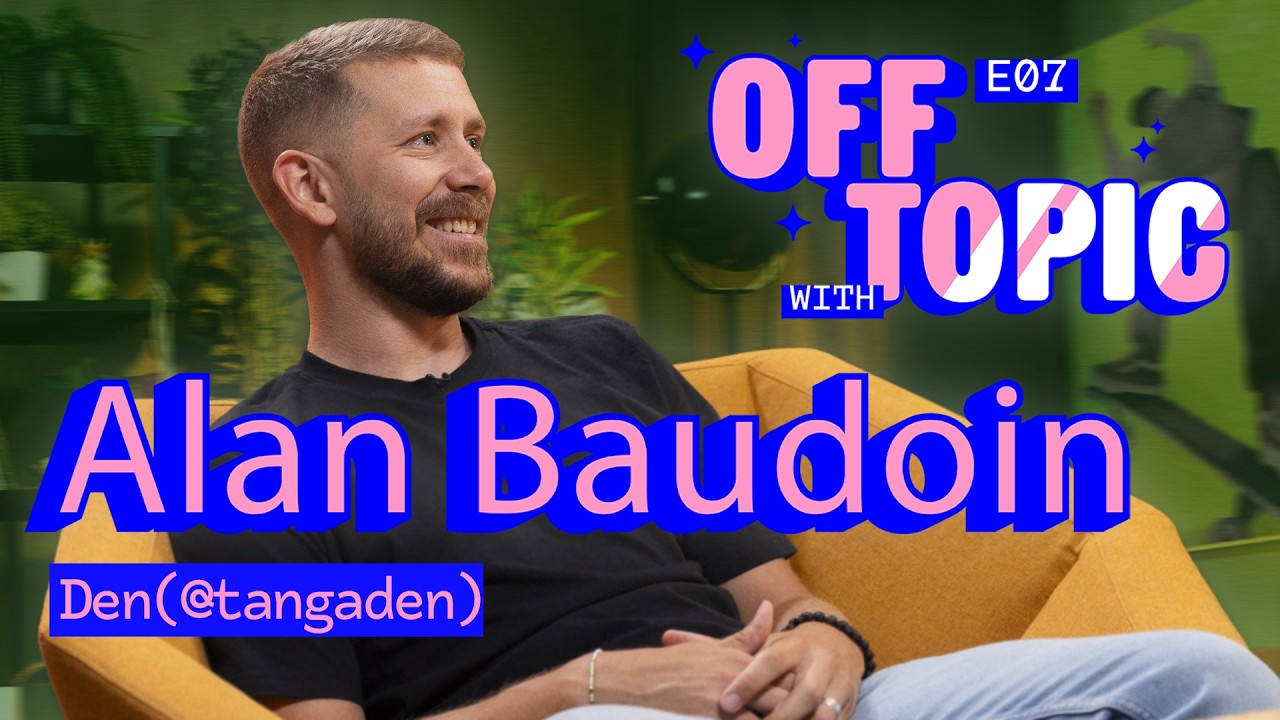 Off Topic #7 - Alan Baudoin (@tangadenn) - Pod reflektorima, život na minimalcu i društvene mreže