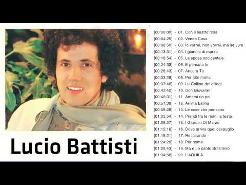 Il Meglio Di Lucio Battisti - Le Migliori Canzoni Di Lucio Battisti - Canzoni Di Lucio Battisti