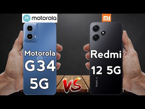 The Ultimate Showdown: Moto G34 5G vs Redmi 12 5G