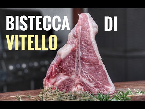BISTECCA DI VITELLO - VEAL T-BONE STEAK - english BBQ-Video - 0815BBQ