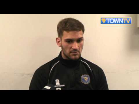 Mickey Demetriou pre Wycombe Wanderers away 14/15 - Town TV