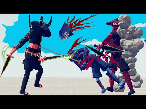2x NINJA BLINK DAGGER vs EVERY UNIT | Totally Accurate Battle Simulator-TABS