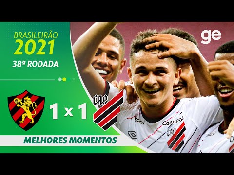Gols e lances de Sport x Athletico Paranaense