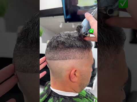 40 second high fade Beginner TUTORIAL | sub for more #fade #menshaircuts #barbershop #fademaster