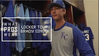 Locker Tour: Brady Singer, Kansas City Royals