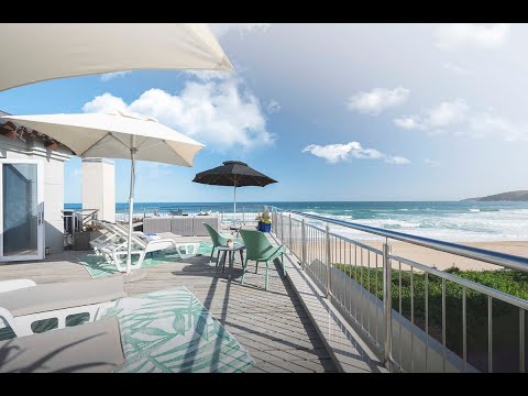 Walk straight onto a Blue Flag Private beach from your patio