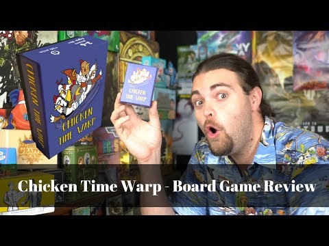 Unfiltered Gamer: Chicken Time Warp - Board Game Review