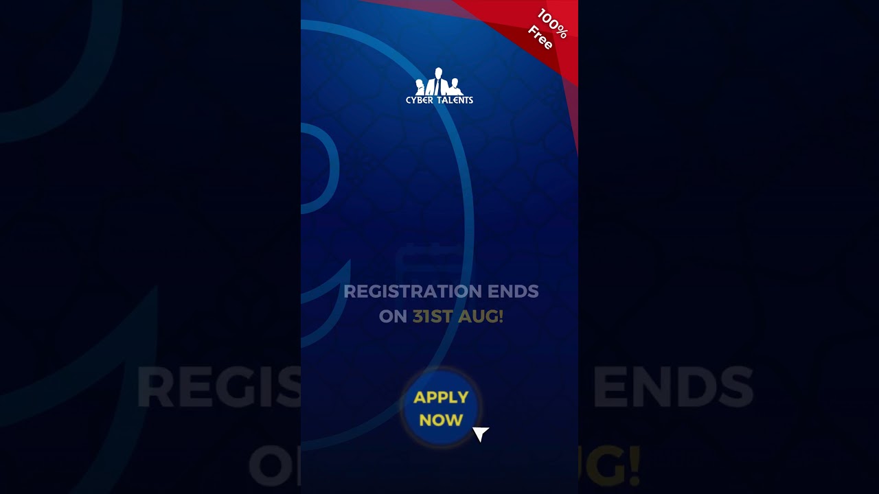 CyberTalents Introduction to Cybersecurity Bootcamp 2024 - Cohort 9 For Arab and African Region!