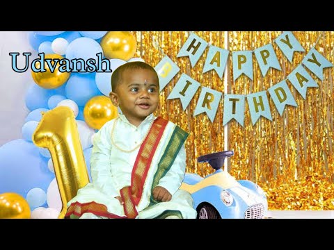 Vinayak Udvansh Cake Smash | Bangarama O Bangarama | 1st birthday song | Vinayak Entertainments
