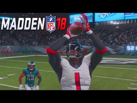 Madden 18 Career Mode WR Ep 18 - DIVISIONAL PLAYOFF GAME VS EAGLES!
