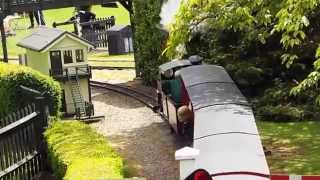 preview picture of video 'Audley End Miniature Railway (Road & Rail Gala) 10 05 2014'