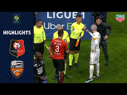 STADE RENNAIS FC - FC LORIENT (1 - 1) - Highlights - (SRFC - FCL) / 2020-2021
