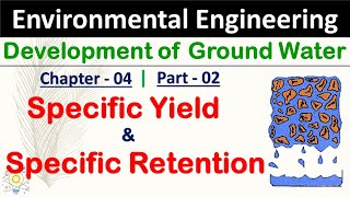 Specific Yield and Retention | Development of Ground Water | Part - 02 | Environmental Engineering