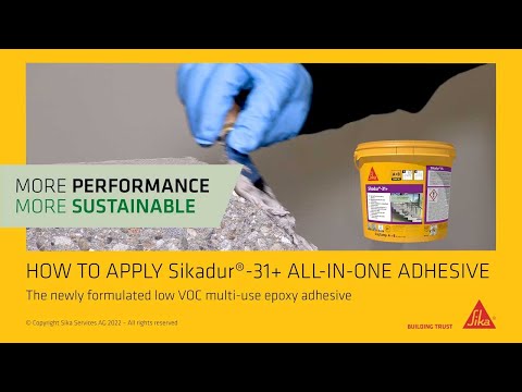 Two Part Thixotropic Structural Epoxy Adhesive-Sikadur-31 IN