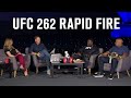 Bigger X-Factor: Oliveira's Striking or Chandler's Grappling? | UFC 262 Rapid Fire