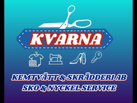 Välkommen Till Kvarna Kemtvätt & Skrädderi AB Sko Service & Nyckel Service!