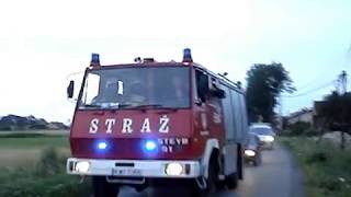 preview picture of video 'Alarmowo OSP Wola Batorska GBARt Steyr 569[K]47 Pożar dzikiego śmietniska Wola Zabierzowska'