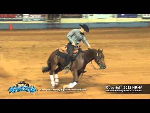 Skeets Whizard ridden by Cody Stark - 2012 NRHA Futurity (Second Go)