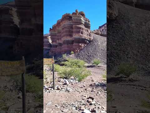 Los Estratos, en la bella Quebrada de Las Conchas, Cafayate  #salta #vistashermosas #turismo