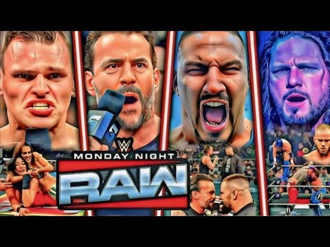 WWE Monday Night Raw 12 January 2026 l WWE Raw Full show 12/01/26