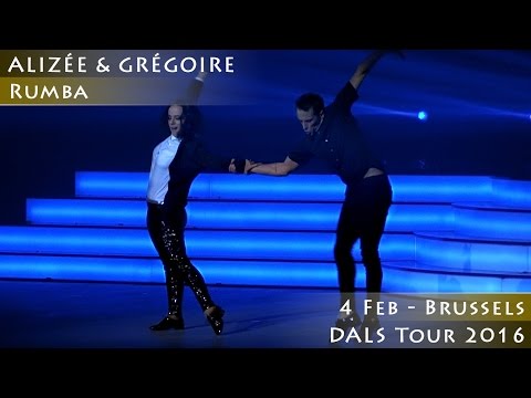 Alizée & Grégoire - Rumba - DALS Tour - Brussels (4 Feb 2016)