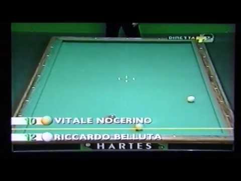 17) L' ARTE DEL BILIARDO - BELLUTA vs NOCERINO / i tiri piu' belli