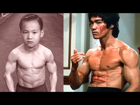 Bruce Lee - Transformation From 1 To 32 Years Old